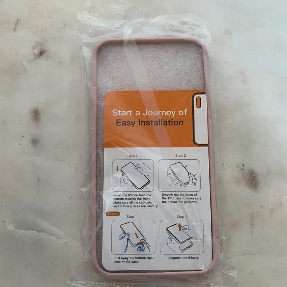 Soft Pink iPhone 12 Case